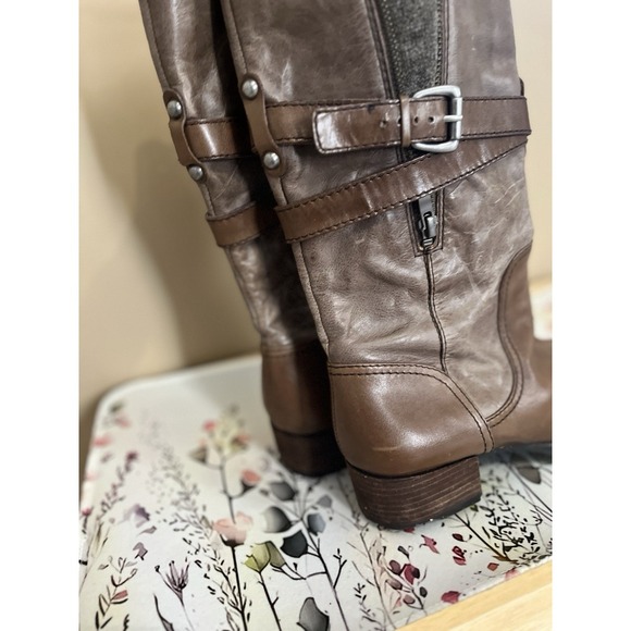 Naya Saffron Boot Womens Belted Leather Boots 8M   39-40EU - Picture 12 of 16